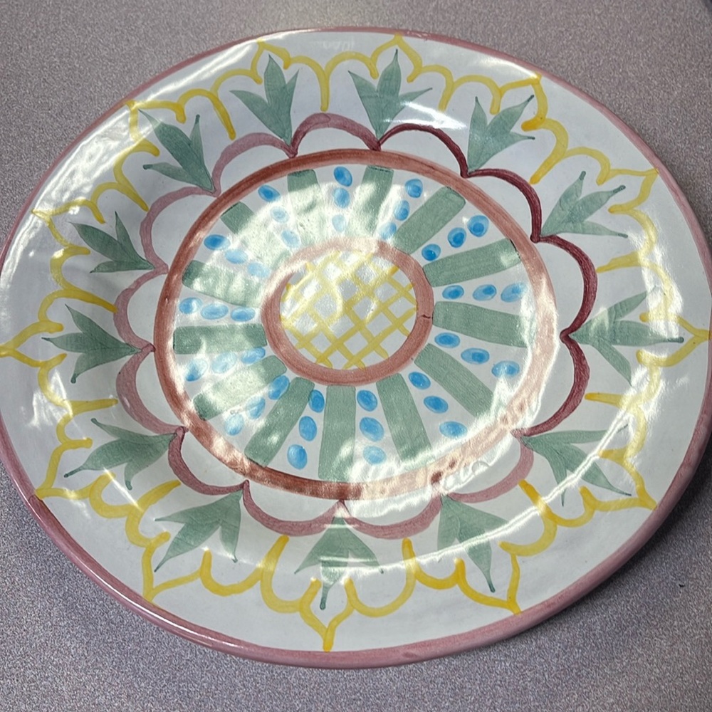 Mckenzie Child plate